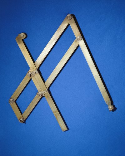 Pantógrafo, francés, siglo XVIII (latón) de French School
