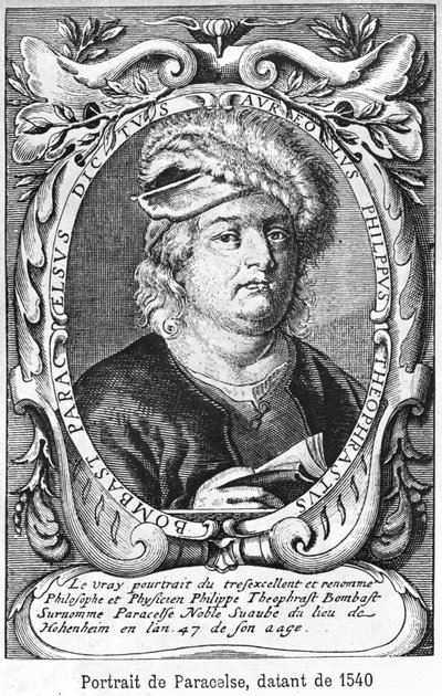 Paracelso (1493-1541) 1540 de French School
