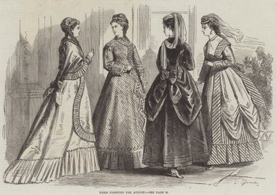 Moda de París para Agosto de French School