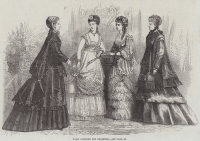 Moda de París para Diciembre de French School