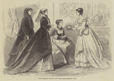 Moda de París para el Año Nuevo de French School