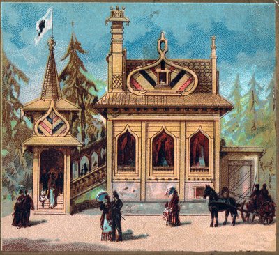 París. Exposición Universal de 1889: Residencia Rusa de French School