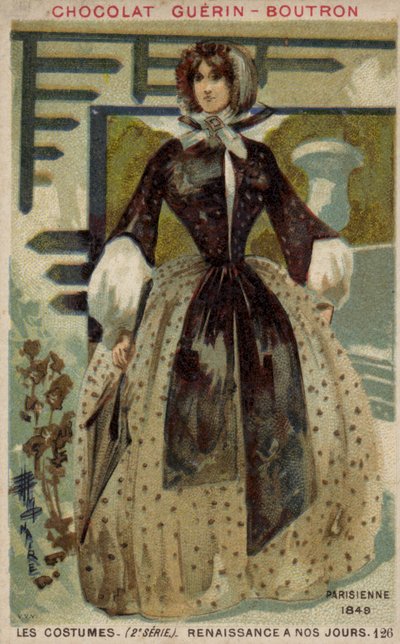 Moda parisina, 1848 de French School
