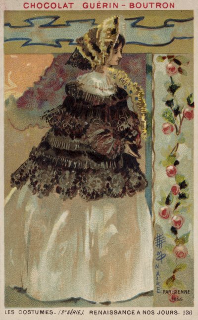 Moda parisina, 1855 de French School