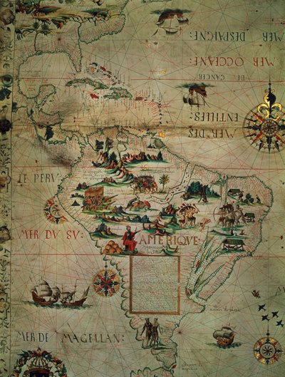 parte de mexico y america del sur de French School