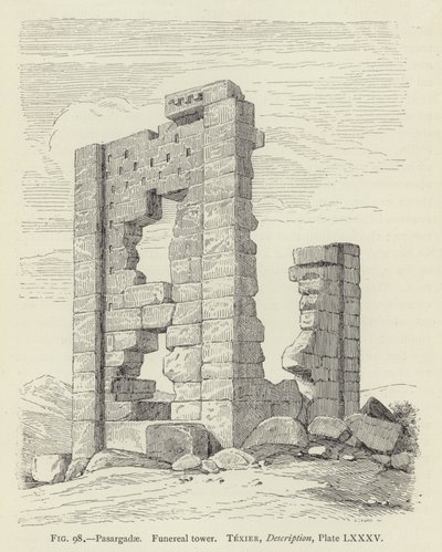 Pasargadae, Torre funeraria de French School