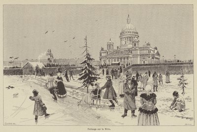 Patinaje en el Neva de French School