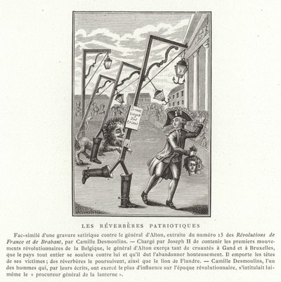 Farolas patrióticas de French School