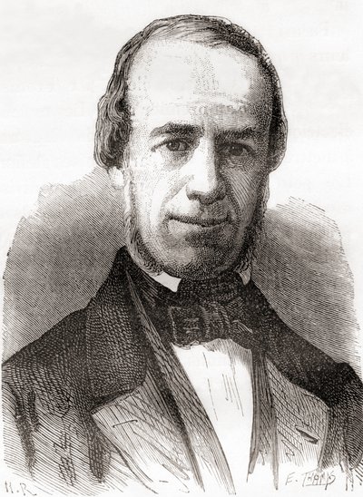 Paul-Gustave Froment, de Les Merveilles de la Science, publicado c.1870 (grabado) de French School