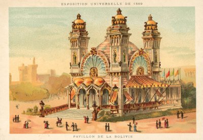 Pabellón de Bolivia, Exposición Universal 1889, París de French School