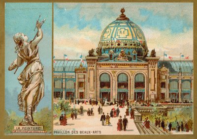 Pabellón de Bellas Artes, Exposición Universal, París de French School