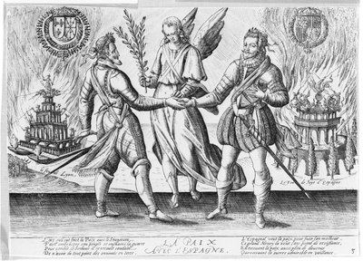 Paz con España, 1598 de French School