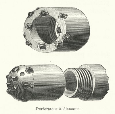 Perforador de diamantes de French School