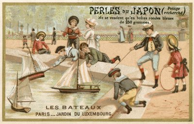 Tarjeta comercial de Perles du Japon de French School