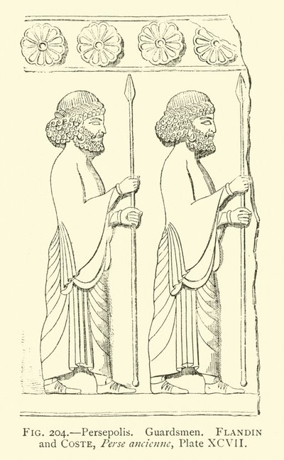 Persépolis, Guardias de French School