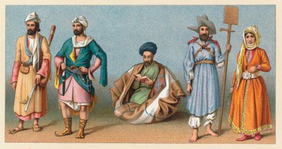 Traje de Persia de French School