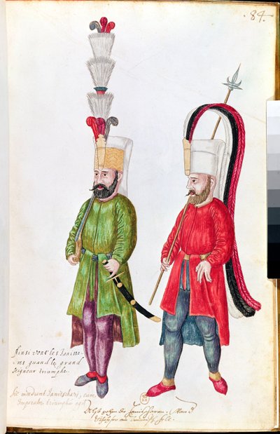 Jenízaros persas, 1513 de French School