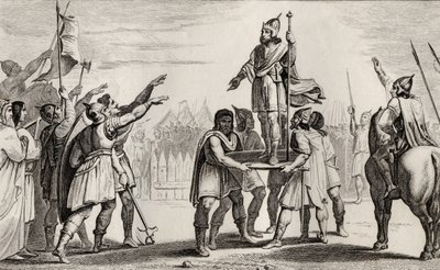 Pharamond, rey legendario de Francia, de 
