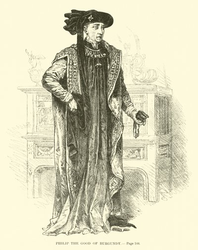 Felipe el Bueno de Borgoña de French School