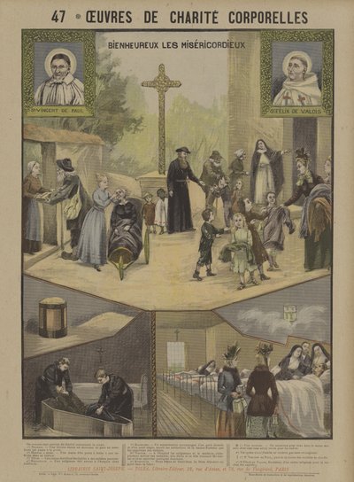 Obras de caridad físicas de French School