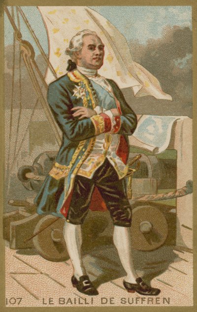 Pierre André de Suffren, almirante francés de French School
