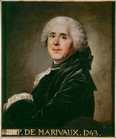 Pierre Carlet de Marivaux, dramaturgo y novelista francés ... de French School