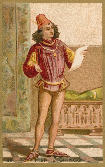 Pierre Gringoire, poeta y dramaturgo francés de French School