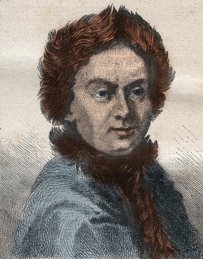 Pierre Louis Moreau de Maupertuis, astrónomo (1698 - 1759) - ilustración tomada de "Los Grandes Navegantes del siglo XVIII" de French School