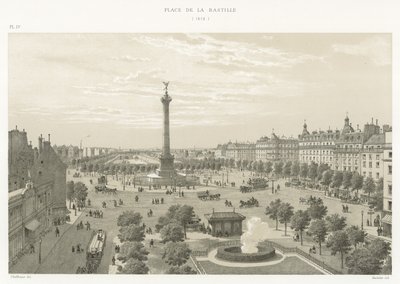 Plaza de la Bastilla, 1878 de French School