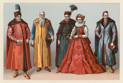 Traje de Polonia de French School