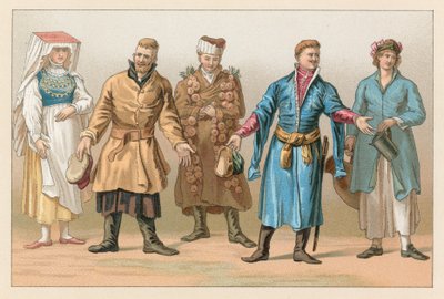 Traje de Polonia de French School
