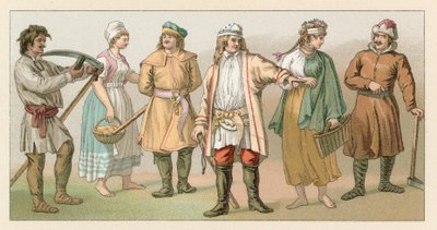 Traje de Polonia de French School