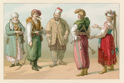 Traje de Polonia de French School