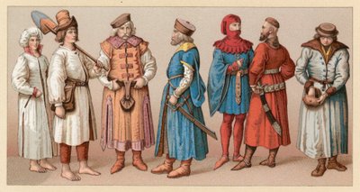 Traje de Polonia de French School