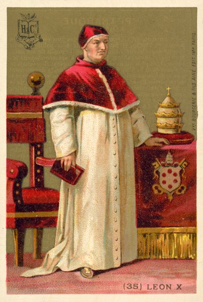 Papa León X de French School
