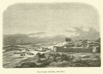 Puerto francés de Assinie, costa de Oro de French School