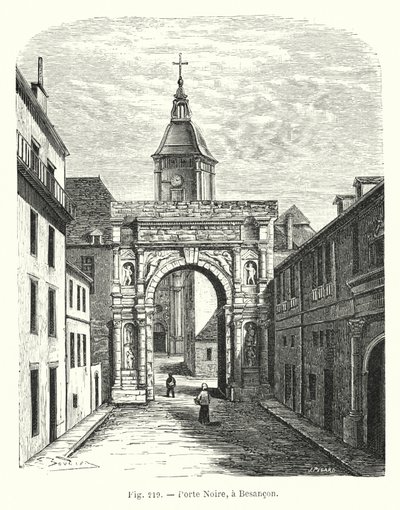 Puerta Negra, en Besançon de French School