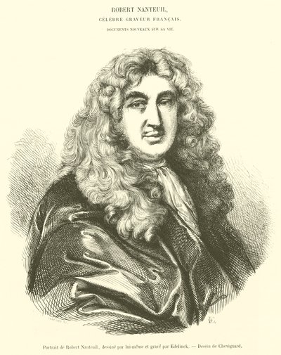 Retrato de Robert Nanteuil de French School