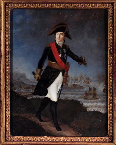 Retrato de cuerpo entero del mariscal Louis Alexandre Berthier de French School