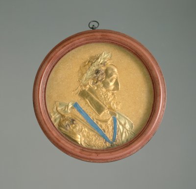 Medallón con retrato del Rey Enrique IV, principios del siglo XVII de French School