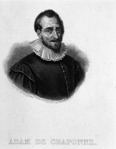 Retrato de Adam de Craponne, ingeniero francés (1527 - 1576) de French School