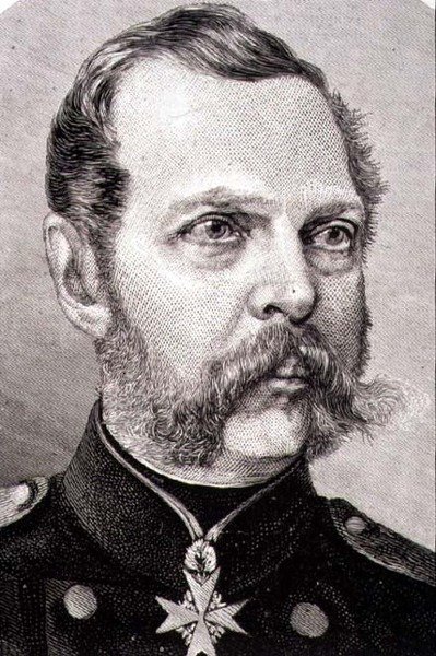Retrato de Alejandro II (1818-81) Emperador de Rusia desde 1855 de French School