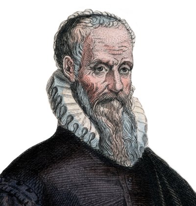Retrato de Ambroise Paré (1509-1590), cirujano francés. de French School