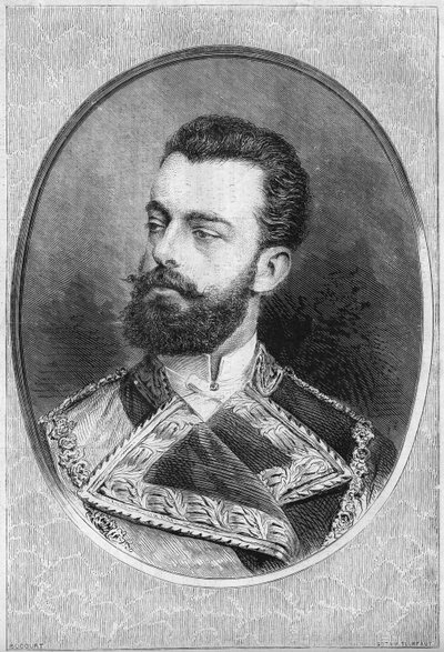 Retrato de Amadeo I de French School