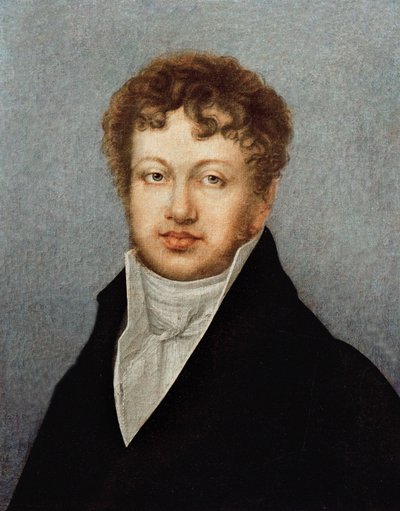 Retrato de André Marie Ampère (1775-1836) de French School