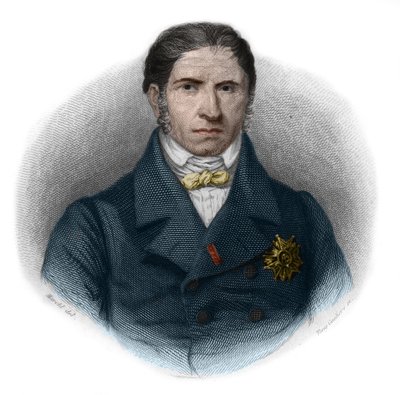 Retrato de André Marie Jean Jacques (Jean-Jacques) Dupin (1783-1865) (llamado Dupin el Viejo (Dupin aîné), abogado y político francés. Colección privada de French School