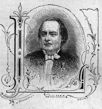 Retrato de Antonin Louis Clapisson (1808-1866), compositor francés. de French School
