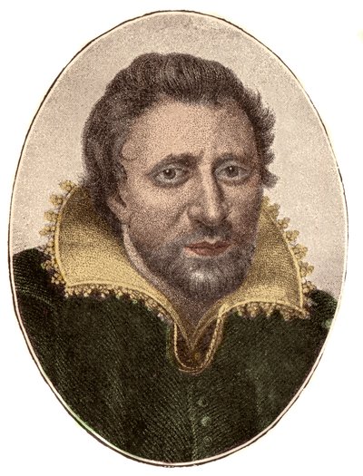 Retrato de Ben Jonson (1572-1637), autor y dramaturgo inglés de French School