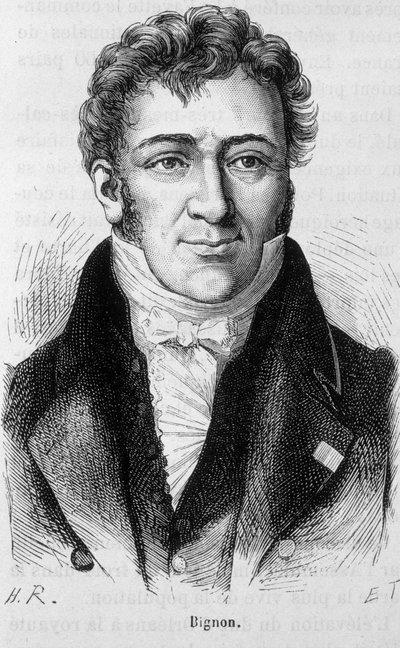 Retrato de Bignon - en “L
