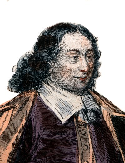 Retrato de Blaise Pascal (1623-1662) de French School